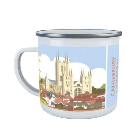 Canterbury Cathedral Enamel Mug