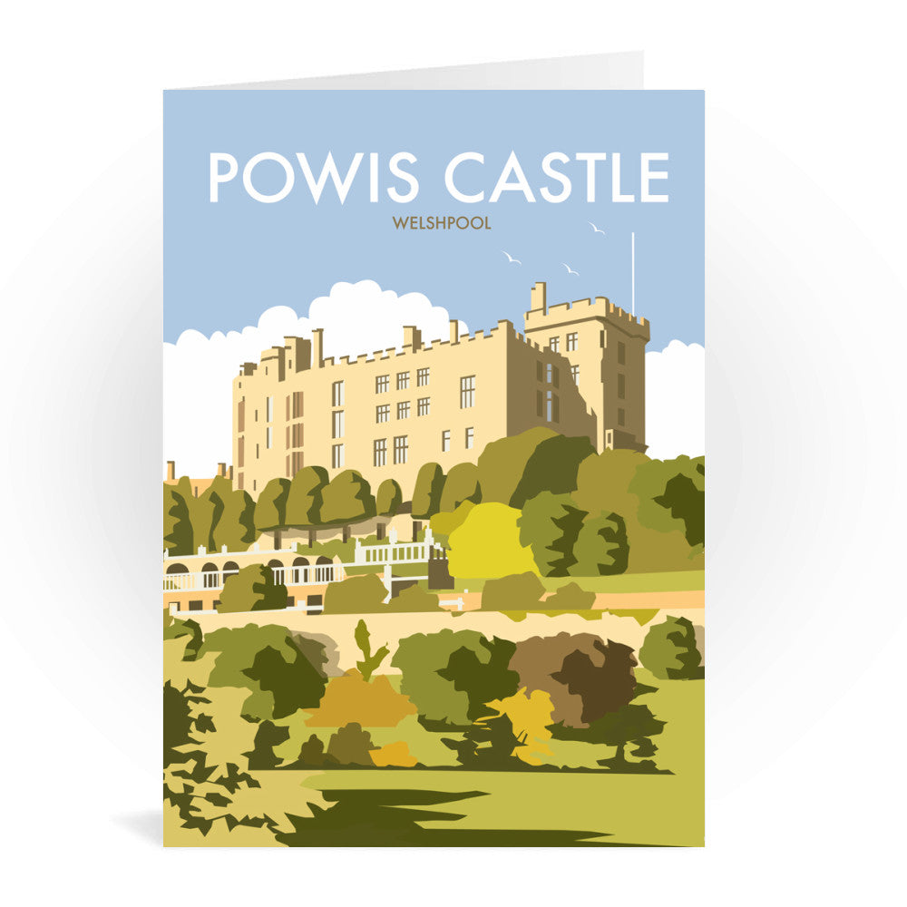 Powis Castle Greeting Card