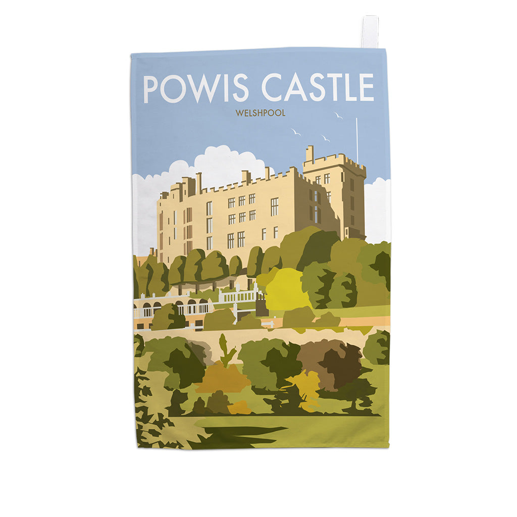 Powis Castle Tea Towel