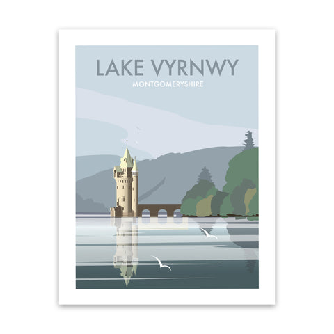 Lake Vyrnwy Art Print