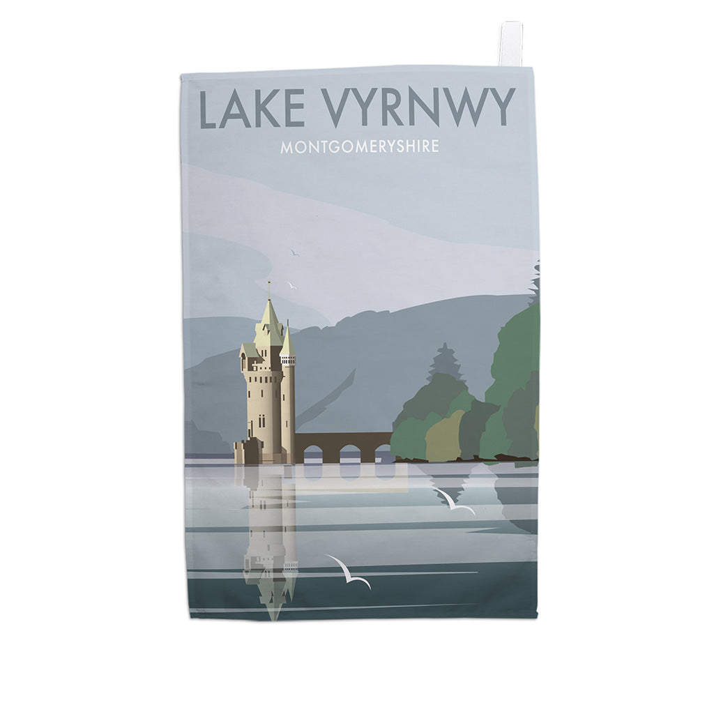 Lake Vyrnwy Tea Towel