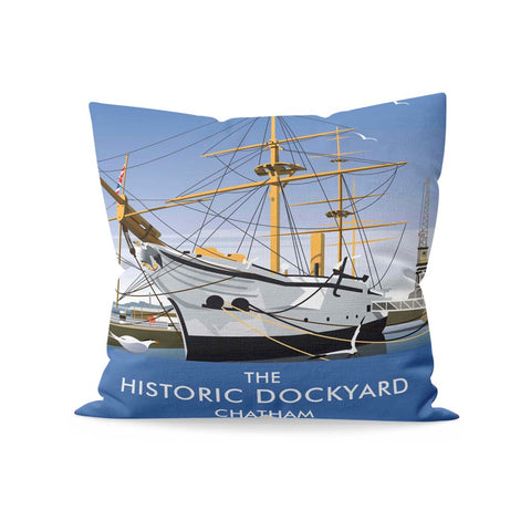 The Historic Dockyard Cushion