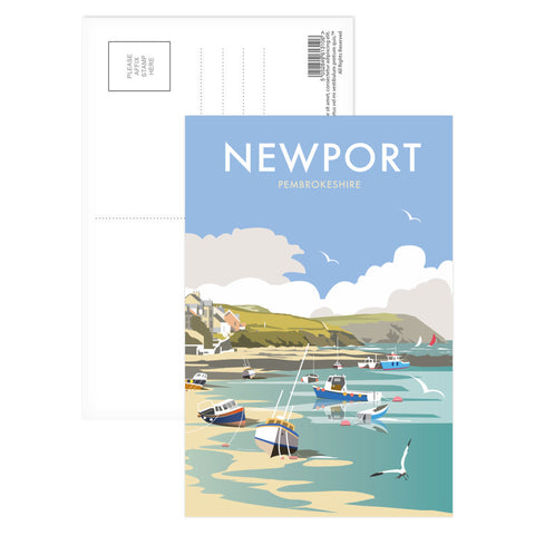 Newport Postcard Pack of 8