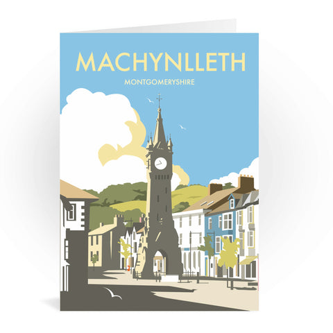 Machynlleth Greeting Card