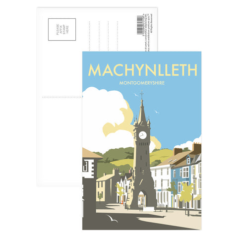 Machynlleth Postcard Pack of 8