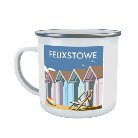 Felixstowe Enamel Mug