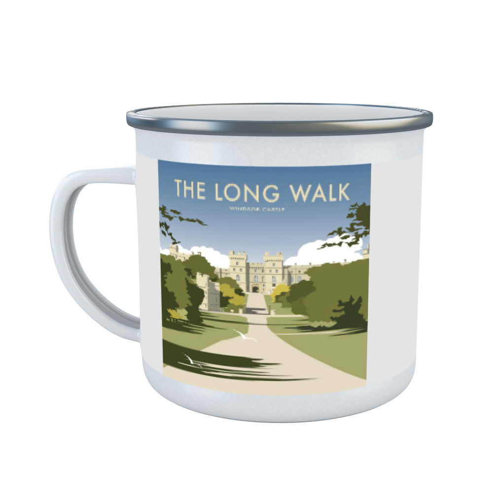 The Long Walk - Windsor Castle Enamel Mug
