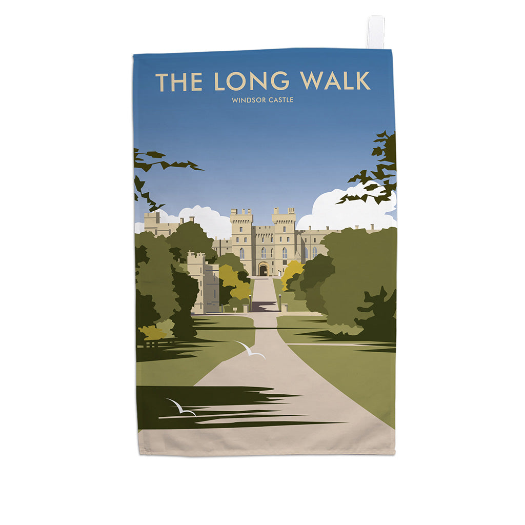 The Long Walk - Windsor Castle Tea Towel