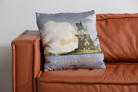 The Copper Horse Cushion