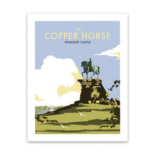 Load image into Gallery viewer, The Copper Horse - Windsor Castle Art Print
