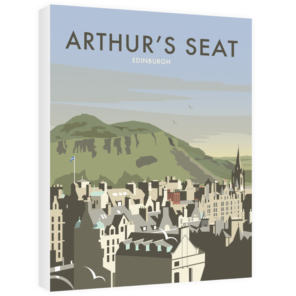 Arthur's Seat, Edinburgh - Canvas