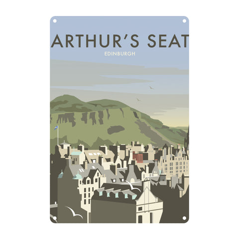 Arthur's Seat - Edinburgh Metal Sign