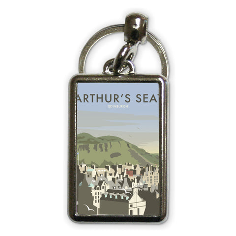 Arthur's Seat - Edinburgh Metal Keyring