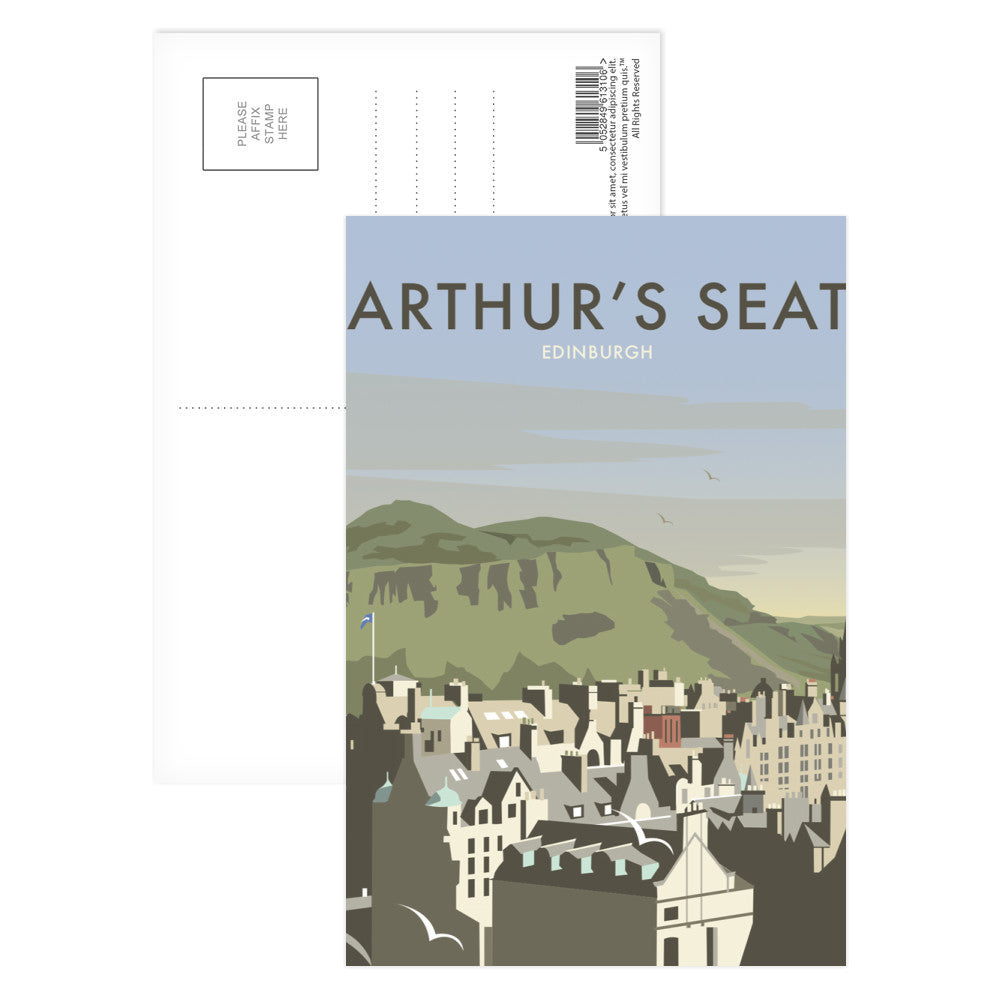 Arthur's Seat - Edinburgh Postcard Pack of 8