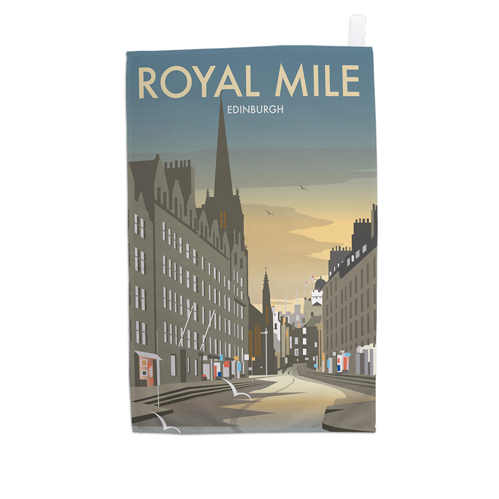 Royal Mile - Edinburgh Tea Towel