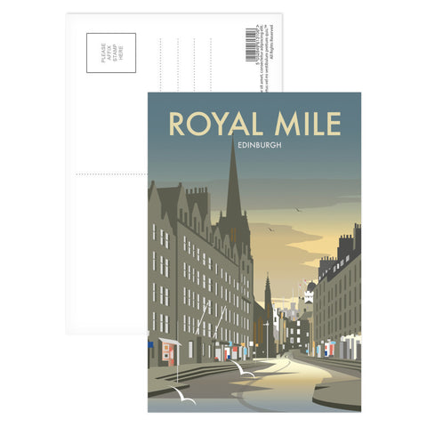 Royal Mile - Edinburgh Postcard Pack of 8