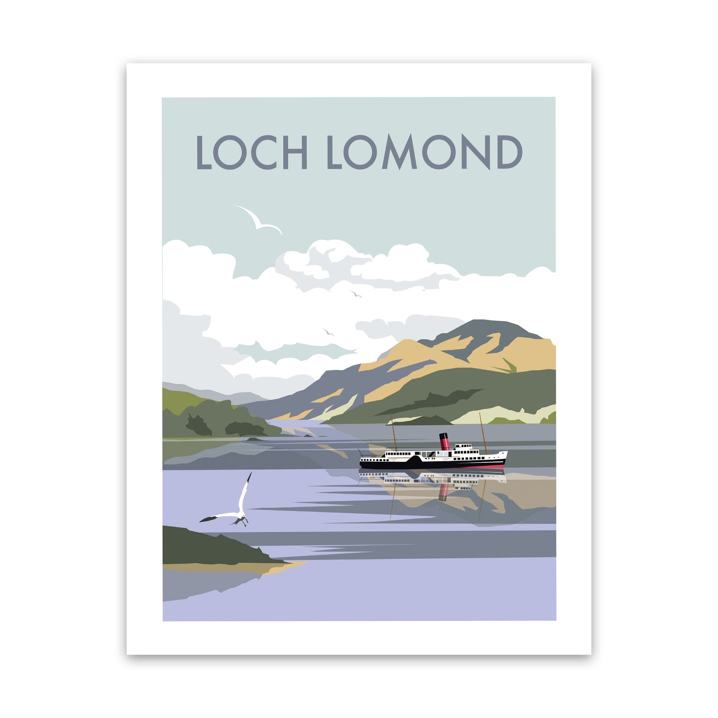 Loch Lomond Art Print