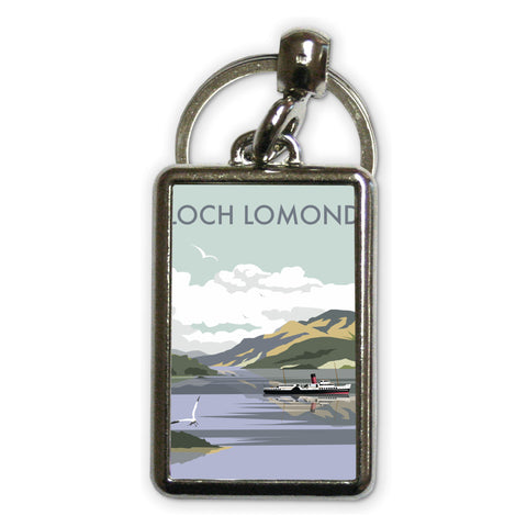 Loch Lomond Metal Keyring
