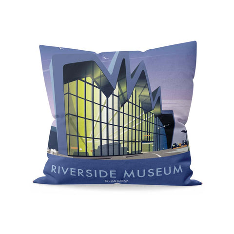 Riverside Museum Cushion