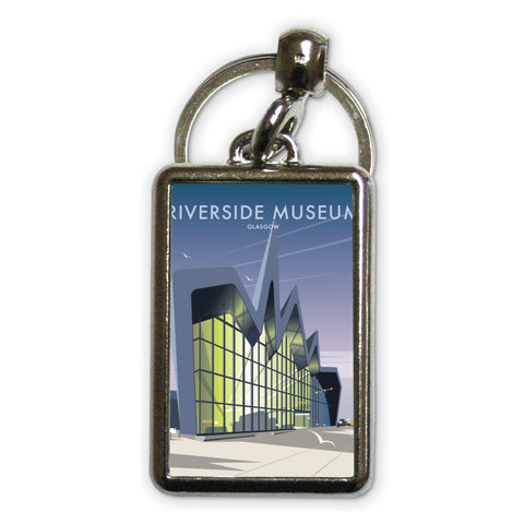 Riverside Museum - Glasgow Metal Keyring