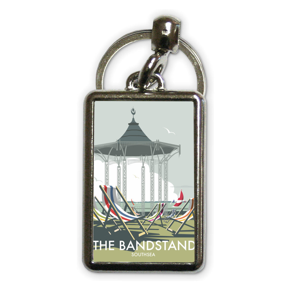 The Bandstand - Southsea Metal Keyring