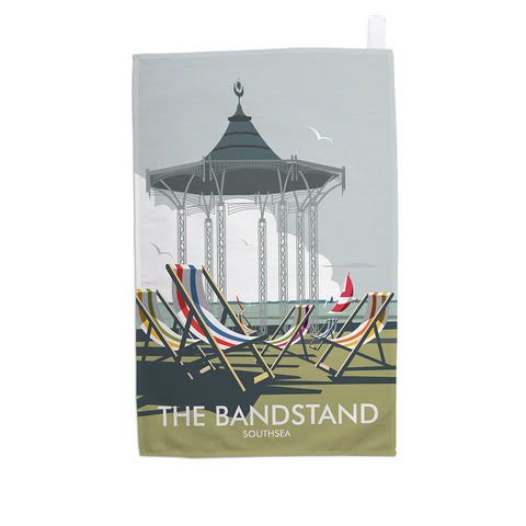The Bandstand - Southsea Tea Towel