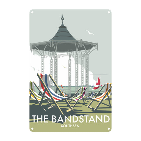 The Bandstand - Southsea Metal Sign