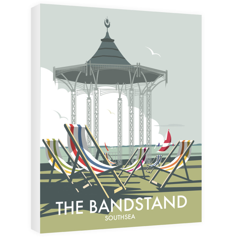 The Bandstand, Southsea - Canvas