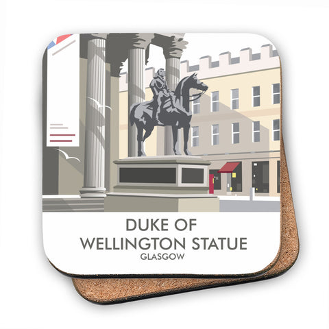 Duke Of Wellington Statue, Glasgow - Cork Coaster