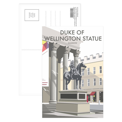Duke Of Wellington Statue Postcard Pack of 8