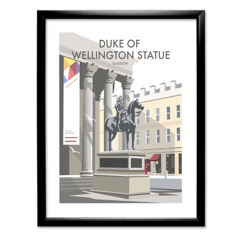 Duke Of Wellington Statue Art Print