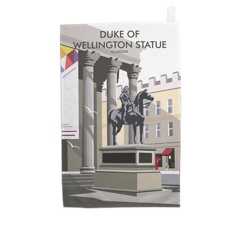 Duke Of Wellington Statue Tea Towel