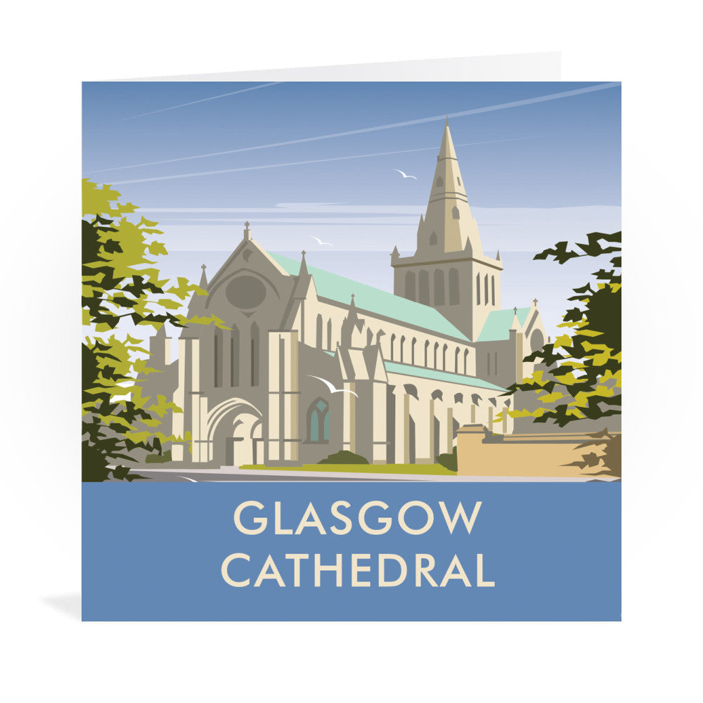 Glasgow Cathedral Greeting Card