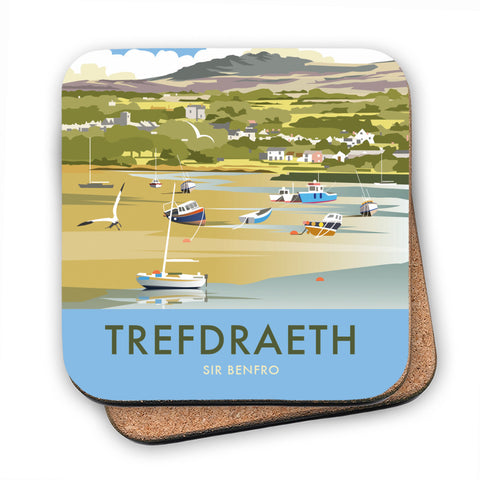 Trefdraeth, Wales - Cork Coaster