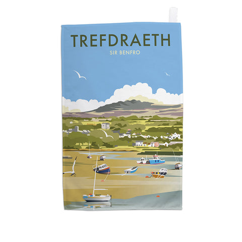 Trefdraeth Tea Towel