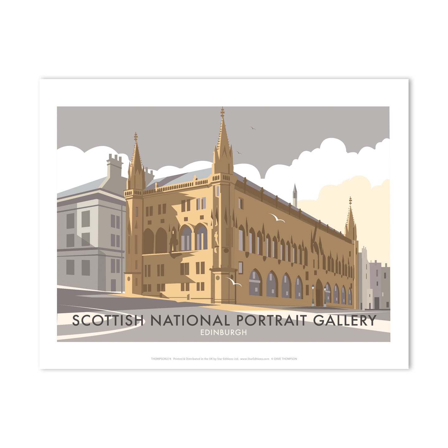 Scottish National Portrait Gallery Art Print