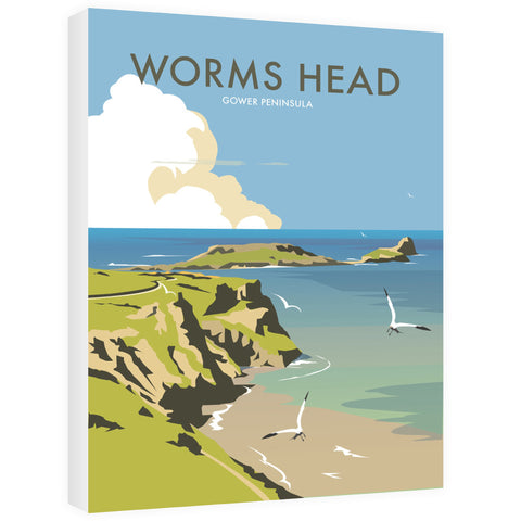 Worms Head, Gower Peninsula - Canvas