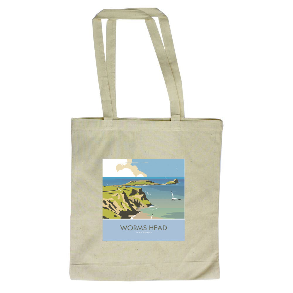 Worms Head, Gower Peninsula Tote Bag