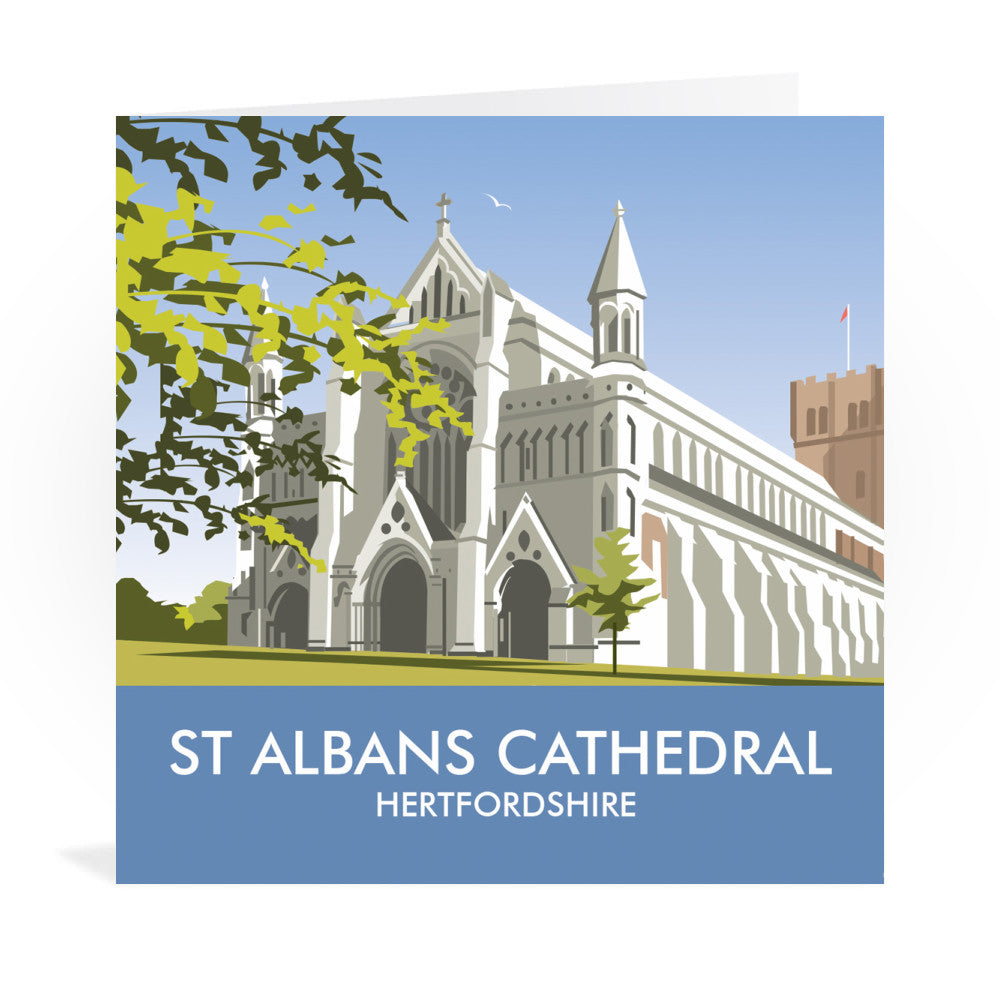 St. Albans Cathedral Greeting Card