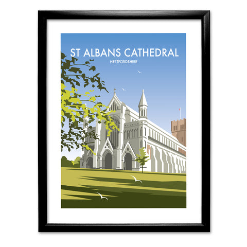 St. Albans Cathedral Art Print