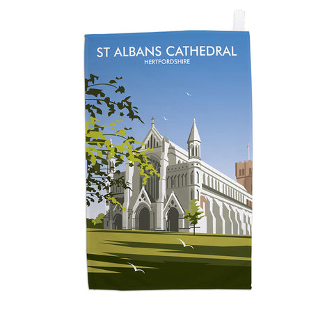 St. Albans Cathedral Tea Towel