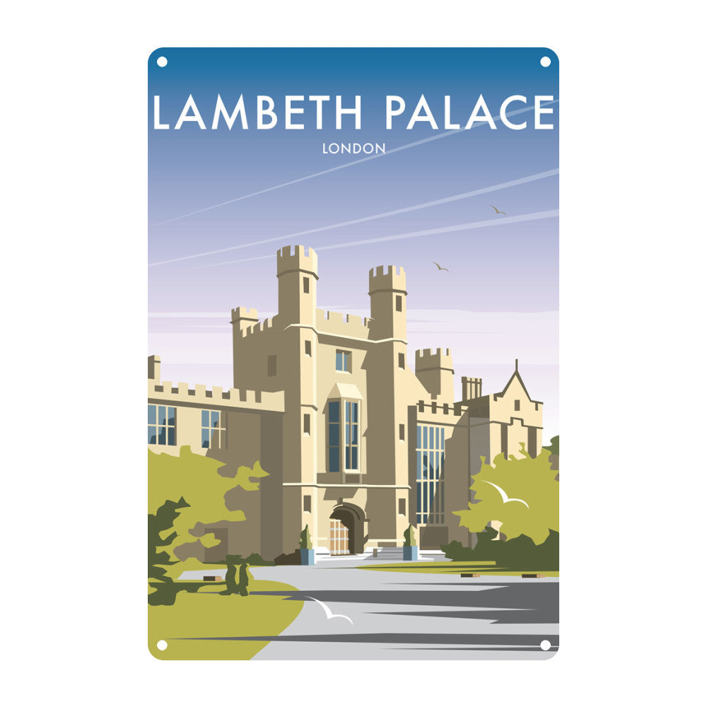 Lambeth Palace Metal Sign