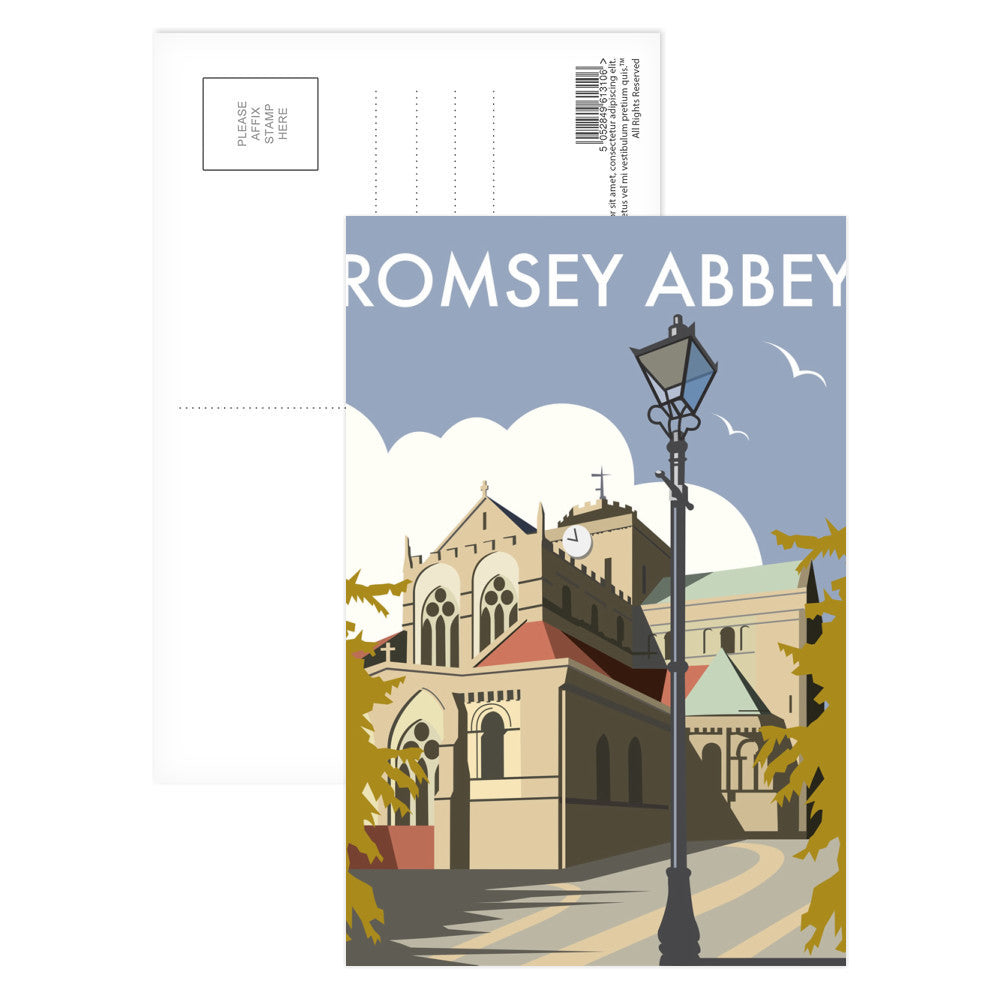 Romsey Abbey Postcard Pack of 8