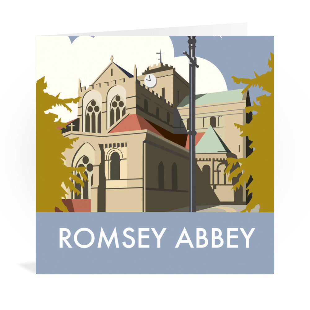 Romsey Abbey Greeting Card