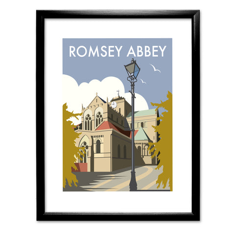 Romsey Abbey Art Print