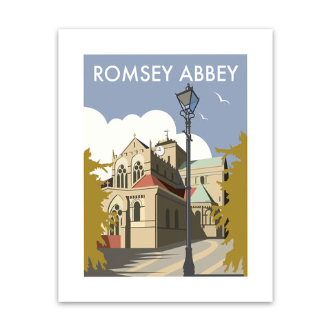 Romsey Abbey Art Print