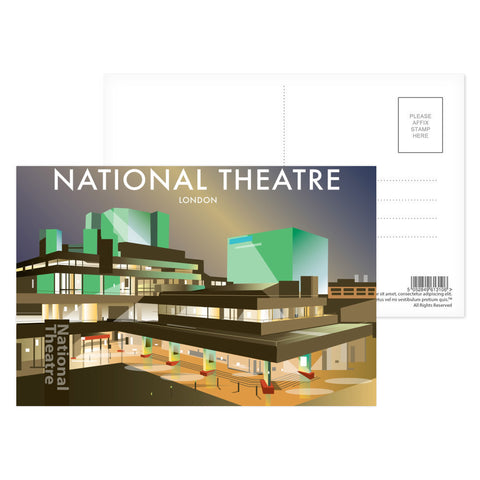 The National Theatre Postcard Pack of 8