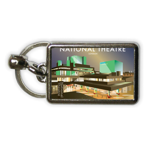 The National Theatre Metal Keyring
