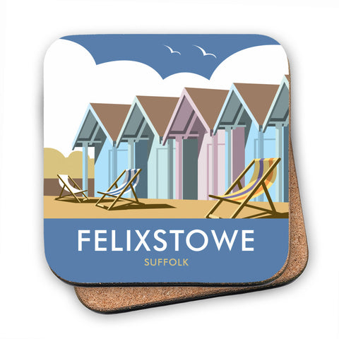 Felixstowe, Suffolk - Cork Coaster