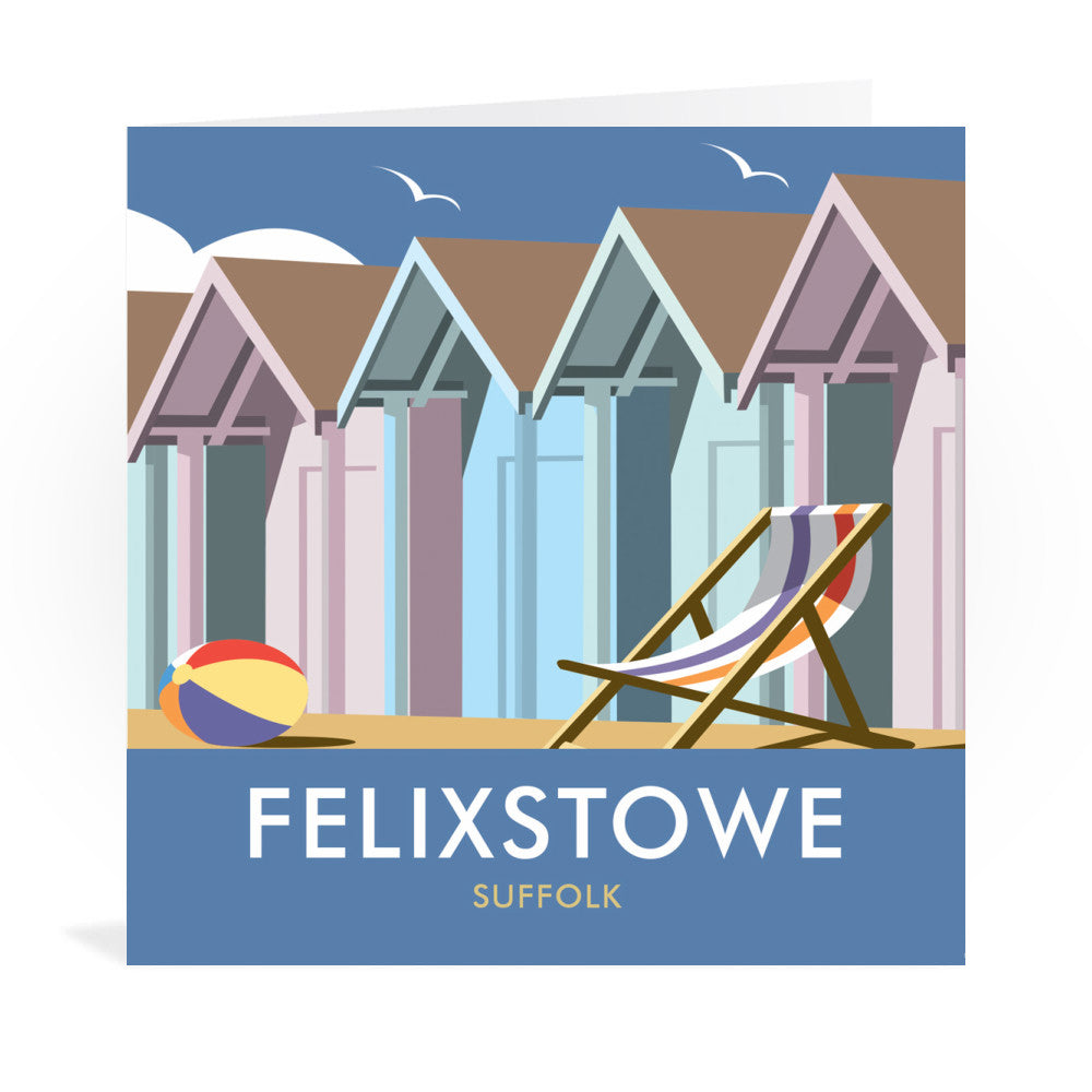 Felixstowe Greeting Card